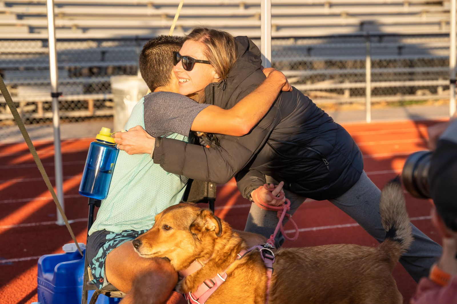 Nick Coury post-race
