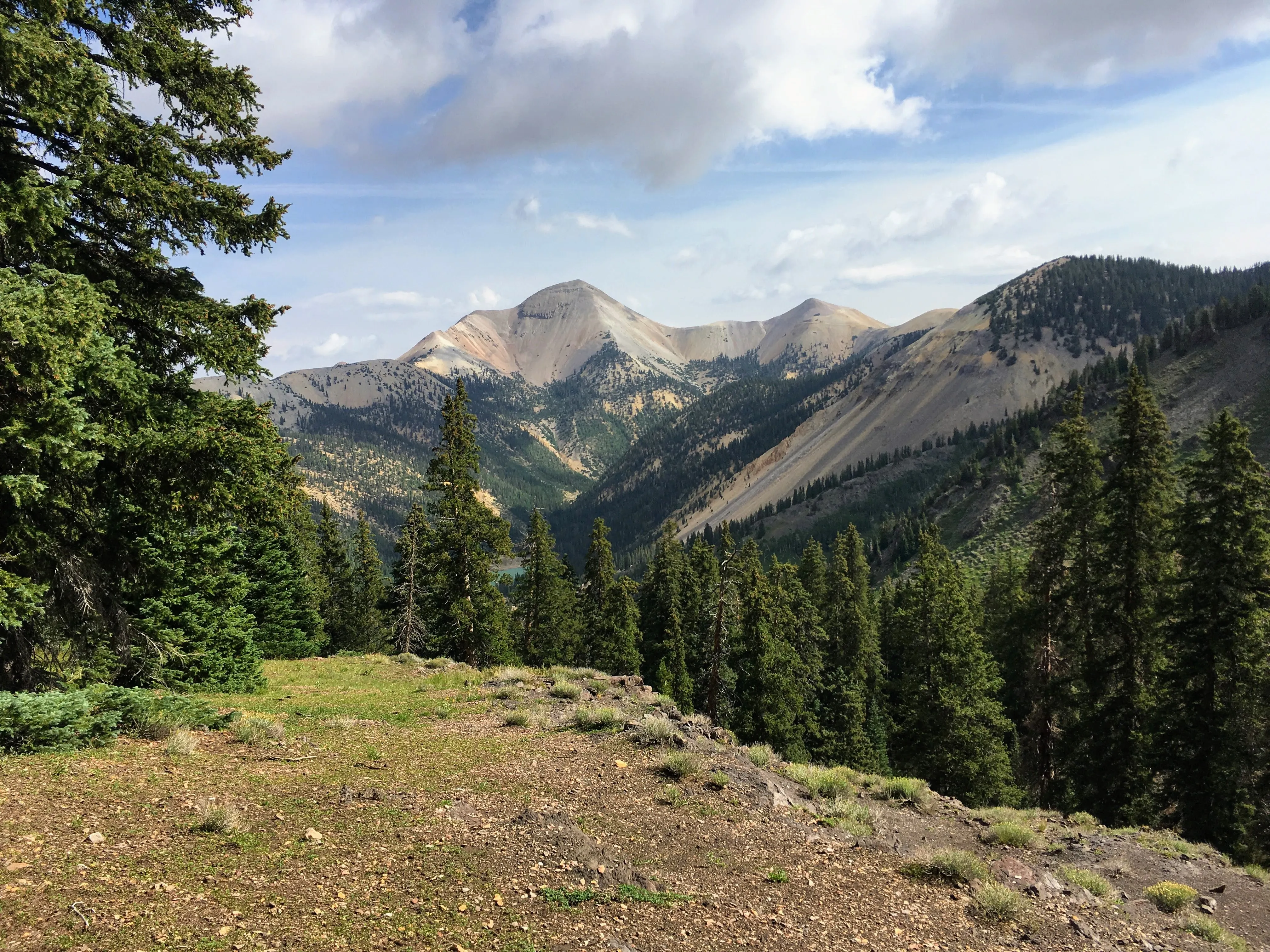 Tushars mountain vista