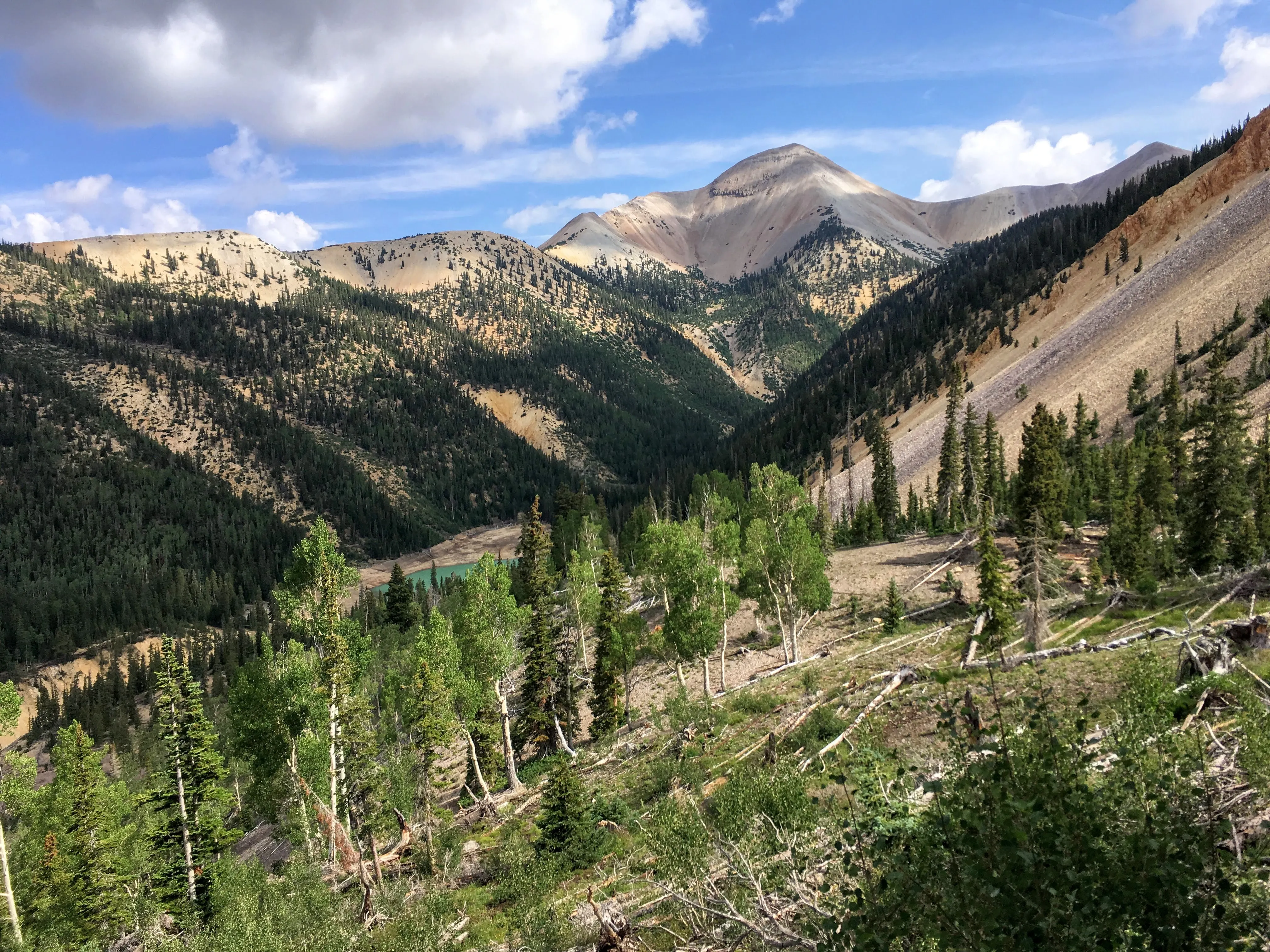 Tushars mountain vista